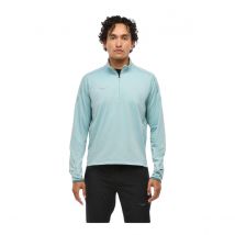 Sweat-shirt Hoka GlideTech Quarter Zip Bleu, Taille L