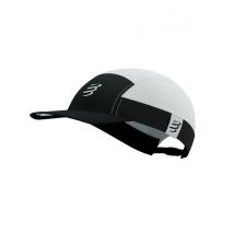 Casquette Compressport 5 Panel Light Cap Blanc Noir
