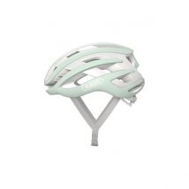 ABUS AirBreaker Helm Grün Weiß, Größe M (52-58 cm) - EUR