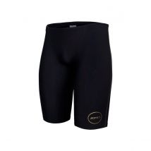Zone3 FINA Jammer Performance Gold Badehose MF-X Schwarz Gold, Größe XS.