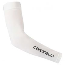 Manchettes Castelli UPF 50+ Light 2 Blanc, Taille M