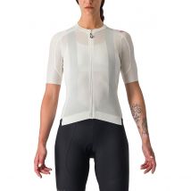 Maillot Castelli Espresso Blanc Femme, Taille S