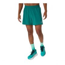 Short Asics Road 5in Short Vert, Taille S