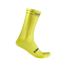 Chaussettes Castelli Fast Feet 3 Vert Citron, Taille L/XL