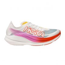 Hoka Rocket X 2 Weiß Orange Unisex Schuhe, Größe EU 42 2/3