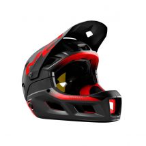 Casque MET Parachute MCR Mips Noir Rouge, Taille M (56-58 cm)