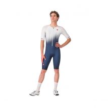 Tritraje Castelli Core Court Bleu Blanc, Taille L