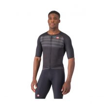 Castelli Aero Race 8S Kurzarmtrikot Schwarz, Größe M