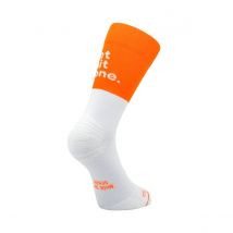 Chaussettes Sporcks Get Shit Done Orange Blanc, Taille S