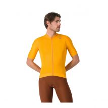 Maillot Castelli Espresso Manches Courtes Orange, Taille L