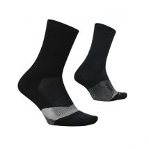 Feetures Elite Light Cushion Mini Crew Socken Schwarz, Größe L
