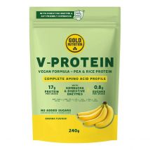 GoldNutrition V-Protein Kombucha Banane 240g