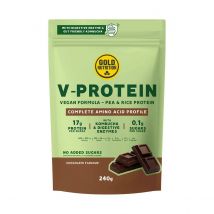 Protéine Végane GoldNutrition V-Protein Kombucha Chocolat 240g