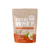 Protéine GoldNutrition Total Whey Chocolat Blanc et Noisette 260g