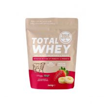 Protéine GoldNutrition Total Whey Fraise et Banane 260g
