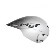Casque MET Drone Wide Body II UAE Team Emirates Edition 2025 Blanc Noir, Taille L: 59-62