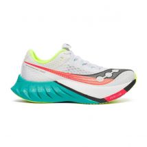 Chaussures Saucony Endorphin Pro 4 Blanc Bleu AW25 Femme, Taille 37,5 - EUR