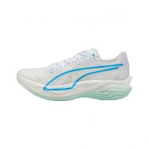Chaussure Puma Deviate Nitro Elite 3 Blanc Bleu AW25 Femme, Taille 40,5 - EUR