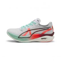 Chaussures Puma Deviate NITRO Elite 3 Hyrox Blanc Rouge AW25 Femme, Taille 40 - EUR