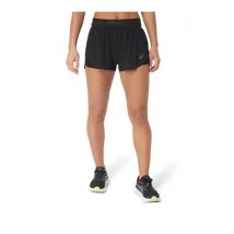 Short Asics Metarun Split Noir Femme, Taille S