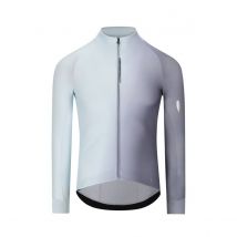 Maillot Q36.5 Gregarius Hybrid Big Fade Manches Longues Gris Bleu, Taille L