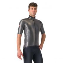 Veste Castelli Gabba R Manches Courtes Gris Noir, Taille L