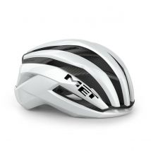 Casque Met Trenta 3K Carbon Blanc Brillant, Taille M (56-58 cm)