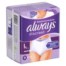 always discreet Discreet Inkontinenz Pants L Plus (9 Stück)