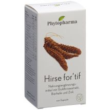 Phytopharma Hirse for'tif Kapsel (100 Stück)