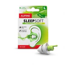 ALPINE SleepSoft + Gehörschutzstöpsel mit Euroloch (1 Paar)