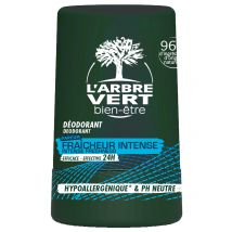 L'ARBRE VERT Öko Deodorant Roll-on Mann Provitamin B5 französisch (50 ml)