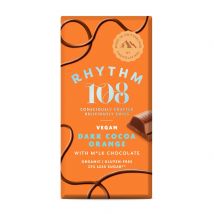 RHYTHM108 Dark Cocoa Orange With Creamy Chocolate (100 g)