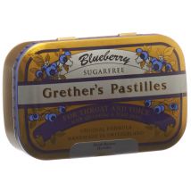 Grethers Blueberry Pastillen ohne Zucker (110 g)