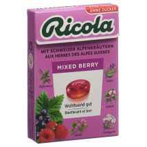 Ricola Mixed Berry Kräuterbonbons ohne Zucker (50 g)