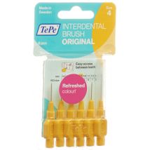 TePe Interdental Brush 0.7mm gelb (6 Stück)