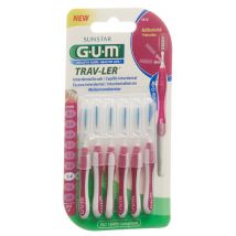 GUM TRAV-LER Trav-Ler 1.4mm ISO 4 cylindric pink (6 Stück)