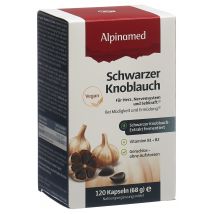 ALPINAMED Schwarzer Knoblauch Weichkaps (120 Stück)