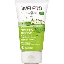 Weleda KIDS 2 in 1 Shower & Shampoo Spritzige Limette (150 ml)
