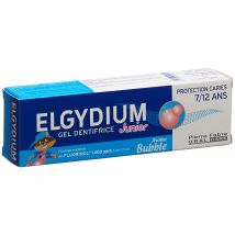 ELGYDIUM Junior Bubble 7-12 Jahre Zahnpasta Zahnpasta (50 ml)