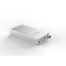 CAYIN C6 Portable HiFi Headphone Amplifier WM8741 DAC, Colour: SILVER (Used condition, cosmetically marked. No lightning cable.)