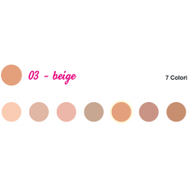Debby mat&amp;PERFECT FLUID FOUNDATION - Disponibile in 7 colori - 03 beige