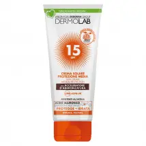 Dermolab Crema Solare Protezione Media Spf 15 - 200 ml