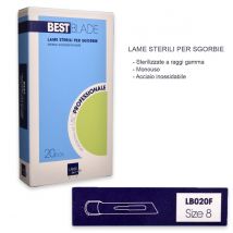Labor - Best Blade - Lame sterili per sgorbie - Size 8