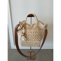 Alex max - Borsa con fondo in paglia - 01