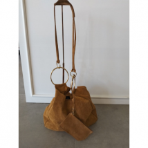 Borse vera pelle - Borsa media taglia con pochette