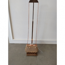 Jessica - Borsa color Metallo Dorato