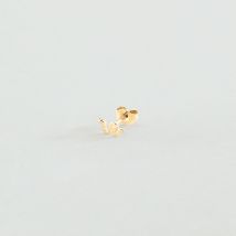 Piercing Puce Viper - Doré - Taille Unique - Argent 925/1000 doré 750/1000 - Agatha Paris