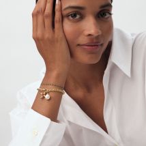 Bracelet Souple Smarty - Vert / Doré - Taille Unique - Acier inoxydable - Agatha Paris