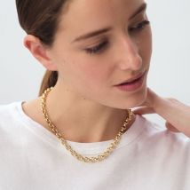 Collier Mi-long Twiggy - Doré - Taille Unique - Laiton doré 750/1000 - Agatha Paris