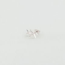 Piercing Puce Shining - Argenté - Taille Unique - Argent 925/1000 rhodié - Oxyde de zirconium - Agatha Paris